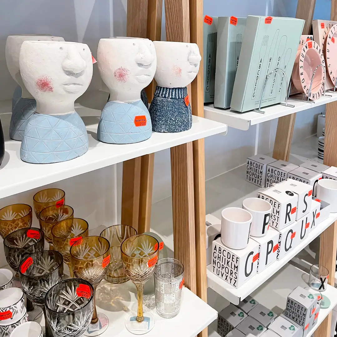 Bahne pop-up butik - porcelæn og interiør til din bolig